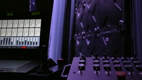 Backstage theatre control panel board  - Powered by Shutterstock - Get 15% off with code: PIKWIZARD15