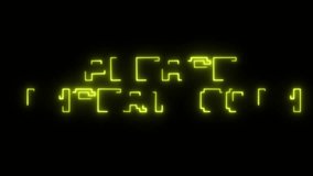 Please insert coin motion text animation with neon effect on black background - Powered by Shutterstock - Get 15% off with code: PIKWIZARD15
