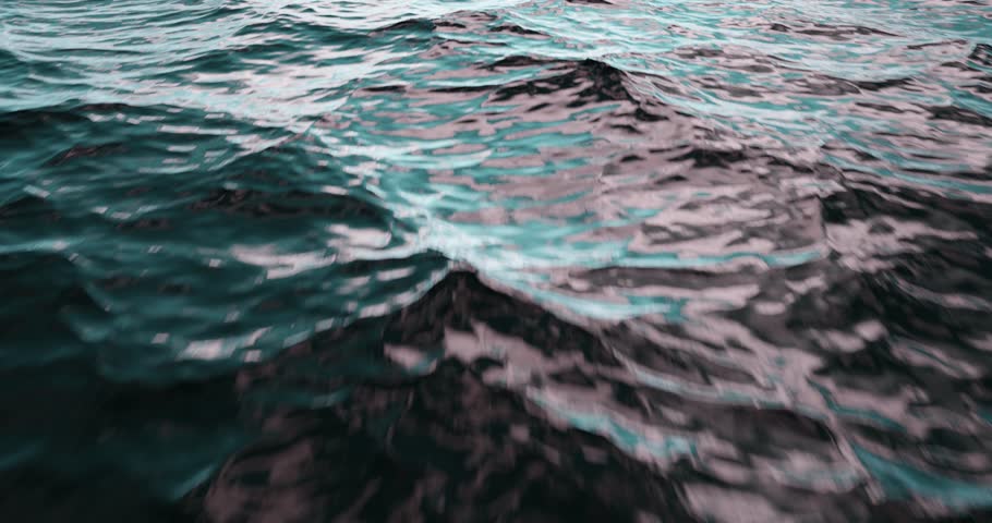 4K Bird eye view of beutiful ocean wave background.