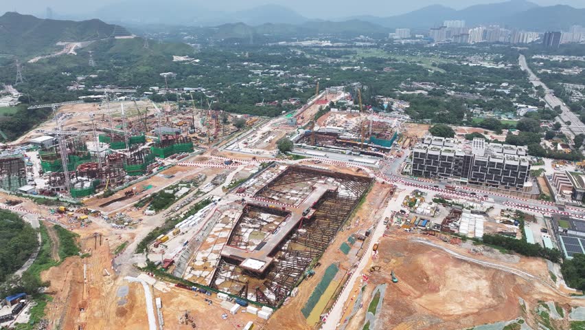 Discover the comprehensive planning for Hong Kong Northern Metropolis Development Kwu Tung North New Mitdown Area, integrating residential, commercial, research, and agricultural zones