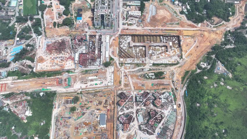 Discover the comprehensive planning for Hong Kong Northern Metropolis Development Kwu Tung North New Mitdown Area, integrating residential, commercial, research, and agricultural zones