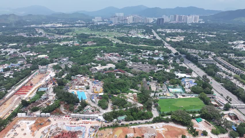 Discover the comprehensive planning for Hong Kong Northern Metropolis Development Kwu Tung North New Mitdown Area, integrating residential, commercial, research, and agricultural zones
