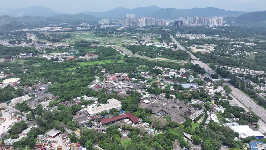 Discover the comprehensive planning for Hong Kong Northern Metropolis Development Kwu Tung North New Mitdown Area, integrating residential, commercial, research, and agricultural zones