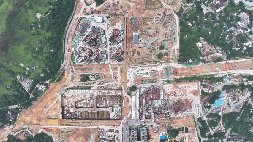 Discover the comprehensive planning for Hong Kong Northern Metropolis Development Kwu Tung North New Mitdown Area, integrating residential, commercial, research, and agricultural zones