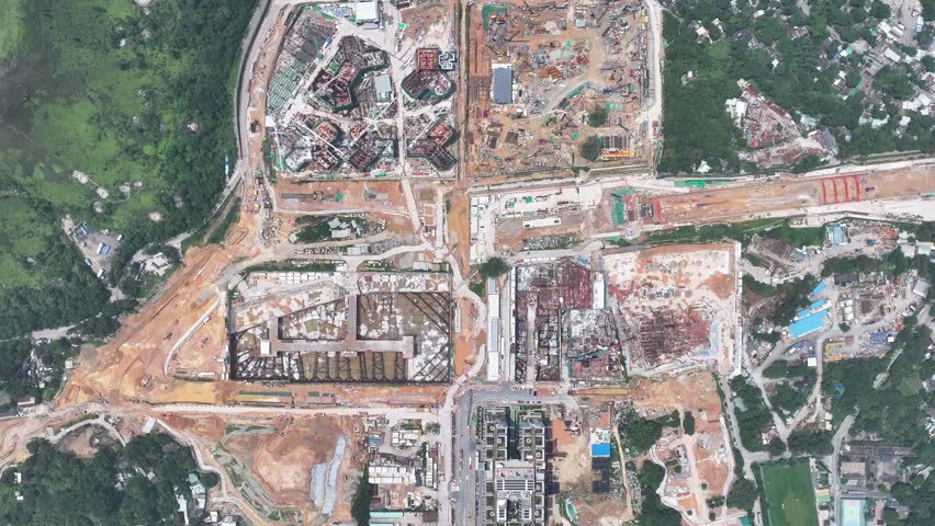 Discover the comprehensive planning for Hong Kong Northern Metropolis Development Kwu Tung North New Mitdown Area, integrating residential, commercial, research, and agricultural zones