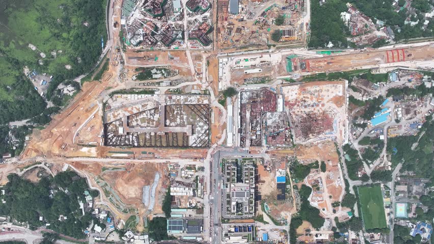 Discover the comprehensive planning for Hong Kong Northern Metropolis Development Kwu Tung North New Mitdown Area, integrating residential, commercial, research, and agricultural zones