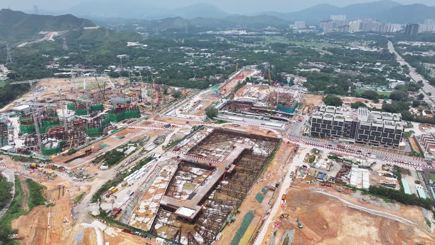 Discover the comprehensive planning for Hong Kong Northern Metropolis Development Kwu Tung North New Mitdown Area, integrating residential, commercial, research, and agricultural zones