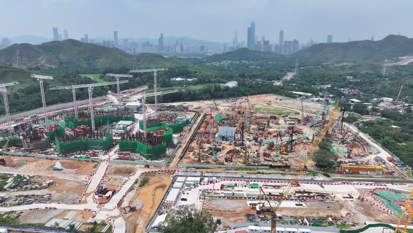 Discover the comprehensive planning for Hong Kong Northern Metropolis Development Kwu Tung North New Mitdown Area, integrating residential, commercial, research, and agricultural zones
