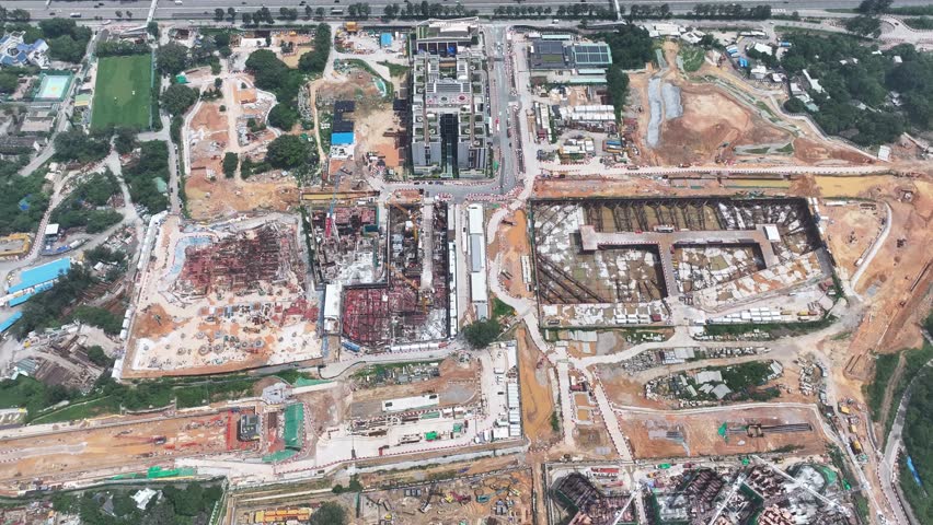Discover the comprehensive planning for Hong Kong Northern Metropolis Development Kwu Tung North New Mitdown Area, integrating residential, commercial, research, and agricultural zones