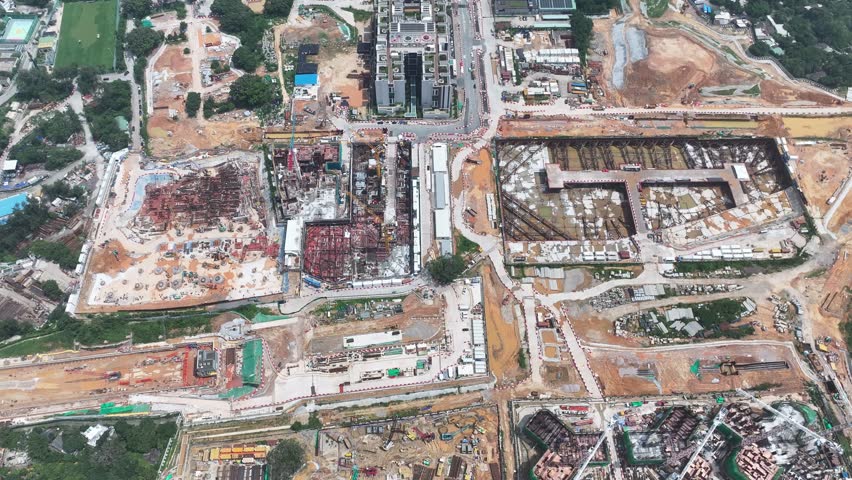 Discover the comprehensive planning for Hong Kong Northern Metropolis Development Kwu Tung North New Mitdown Area, integrating residential, commercial, research, and agricultural zones