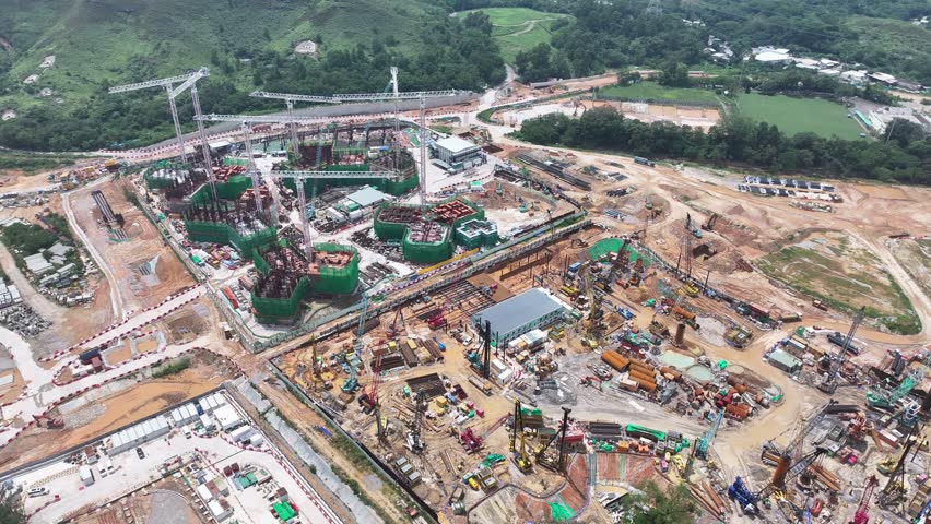 Discover the comprehensive planning for Hong Kong Northern Metropolis Development Kwu Tung North New Mitdown Area, integrating residential, commercial, research, and agricultural zones