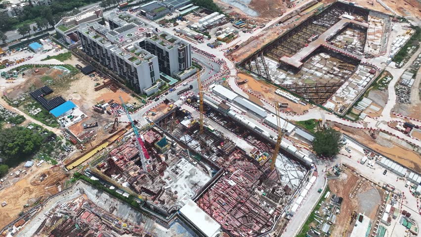 Discover the comprehensive planning for Hong Kong Northern Metropolis Development Kwu Tung North New Mitdown Area, integrating residential, commercial, research, and agricultural zones