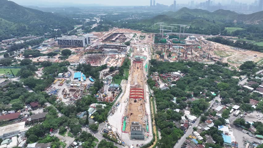 Discover the comprehensive planning for Hong Kong Northern Metropolis Development Kwu Tung North New Mitdown Area, integrating residential, commercial, research, and agricultural zones