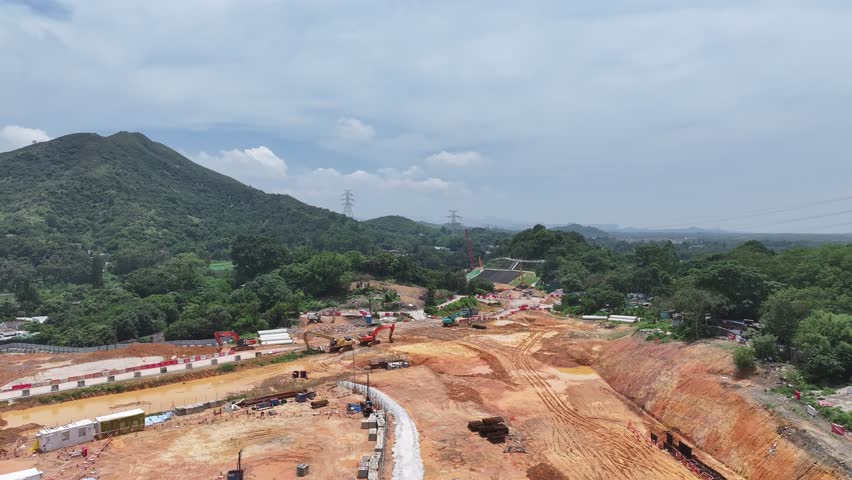 Discover the comprehensive planning for Hong Kong Northern Metropolis Development Kwu Tung North New Mitdown Area, integrating residential, commercial, research, and agricultural zones