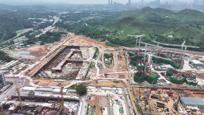 Discover the comprehensive planning for Hong Kong Northern Metropolis Development Kwu Tung North New Mitdown Area, integrating residential, commercial, research, and agricultural zones