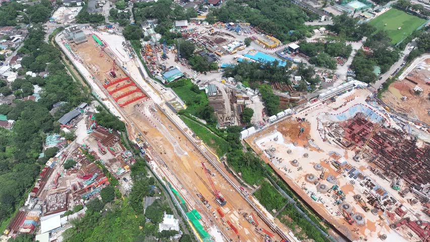 Discover the comprehensive planning for Hong Kong Northern Metropolis Development Kwu Tung North New Mitdown Area, integrating residential, commercial, research, and agricultural zones