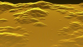 Flying into a world of abstract particle mountains - Powered by Shutterstock - Get 15% off with code: PIKWIZARD15