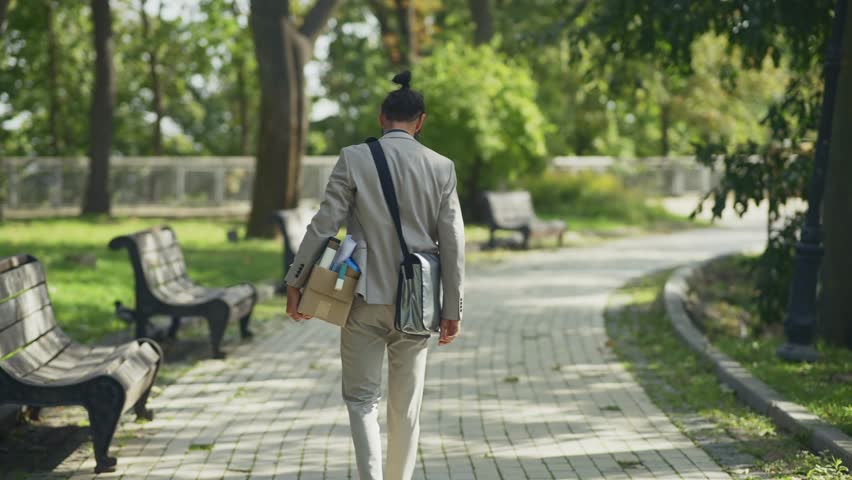 Sad Lost Job Misfortune Fail. Despair Looks Stressed Having Problems At Work, bankruptcy, business failure unsuccessful negotiations, project loss, failed job interview. Upset Dismissed  Depressed