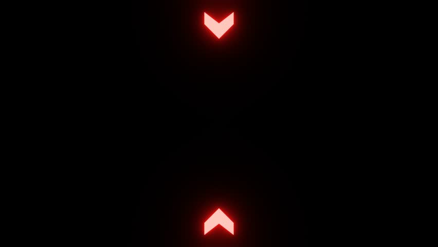Green and red neon lights are expanding, moving and creating shapes on a black background. This vj loop is ideal for music videos, events and projections