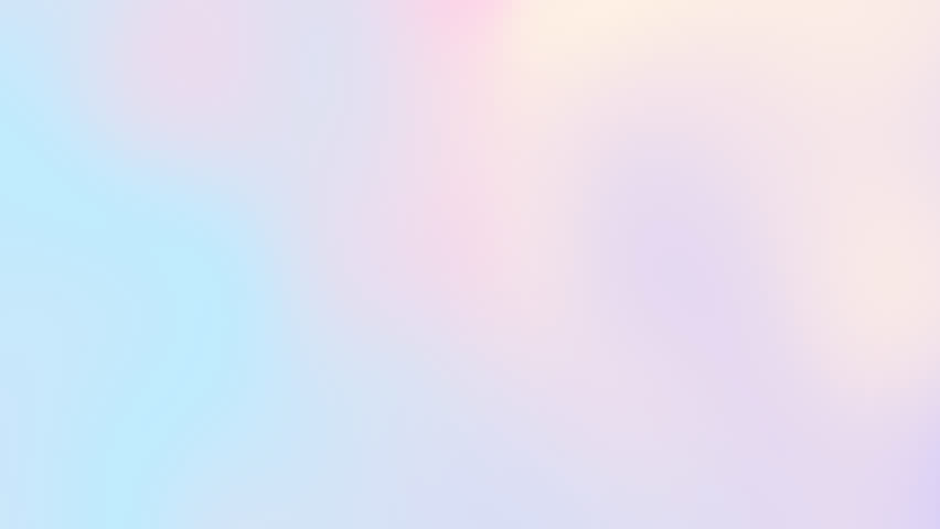 Pale blue, pink, and yellow gradient background animation suitable for social media posts, presentations, website design, and digital artwork creation.