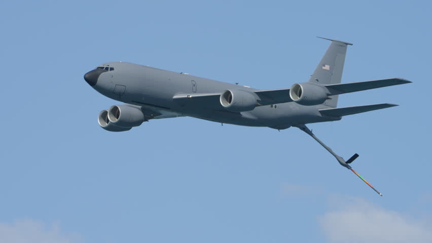 USAF Multi-Role KC-30 Air Refueling Tanker with Boom Deployed ready for a Reciever