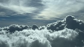 Immersive aerial pilot’s POV FPV flying through a dramatic winter sky full of storm clouds as seen by the pilots from cockpit. 4K ProRes - Powered by Shutterstock - Get 15% off with code: PIKWIZARD15