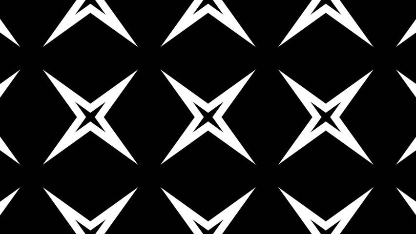 Kaleidoscope magical particles visual loop for concert, night club, music video, events, show, fashion, holiday, exhibition, LED screens and projection mapping.