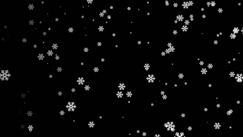 winter background windy snowing from right to left background animation motion graphic element particle snowflake design video
