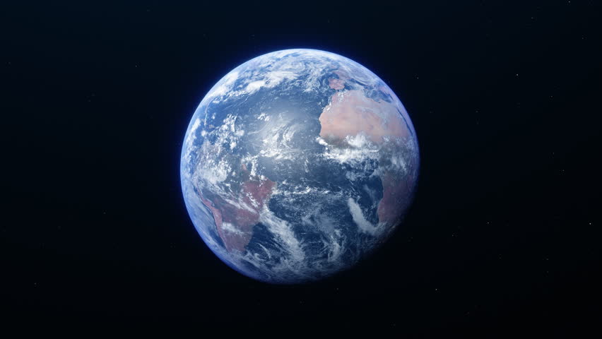 Rotating planet Earth from space.  - Powered by Shutterstock - Get 15% off with code: PIKWIZARD15