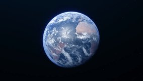 Rotating planet Earth from space.  - Powered by Shutterstock - Get 15% off with code: PIKWIZARD15