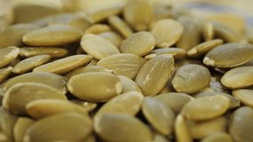 Roasted Pumpkin Seeds are a delicious, crunchy snack with hierro. - Powered by Shutterstock - Get 15% off with code: PIKWIZARD15