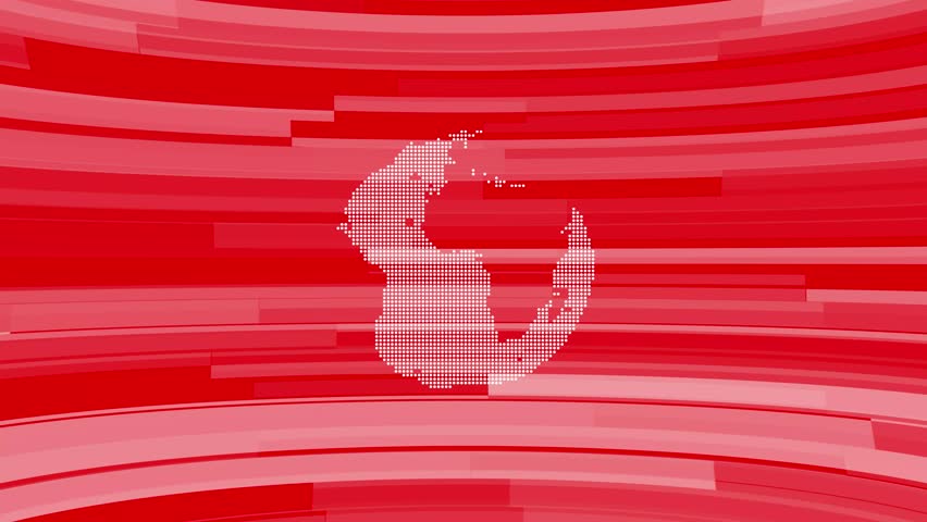 international news background animation. 3d rotated earth technology news animated. News background full screen blue world map earth globe animation. animation of rotating Earth globe with flickering	