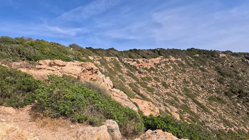 Amazing nature scenery view Mallorca