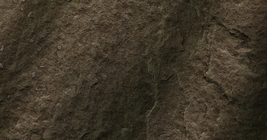 Close-up of Dark Brown Stone with Natural Texture