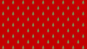 christmas background pattern animated background cartoon christmas tree 4k looping green screen - Powered by Shutterstock - Get 15% off with code: PIKWIZARD15