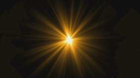  Radiant Golden Light Burst with Symmetrical Rays on Dark Background - Powered by Shutterstock - Get 15% off with code: PIKWIZARD15