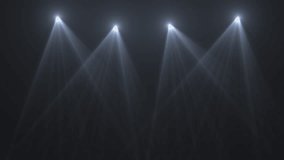 Four Spotlights with Dramatic Beam Effect on Dark Background - Powered by Shutterstock - Get 15% off with code: PIKWIZARD15