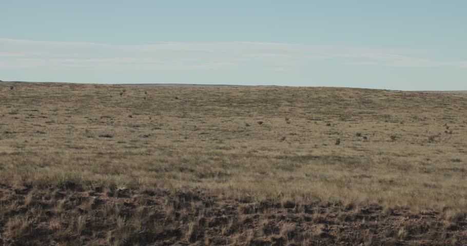 Vast Empty Desolate Texas Oklahoma Southern Great Plains Prairie Grassland