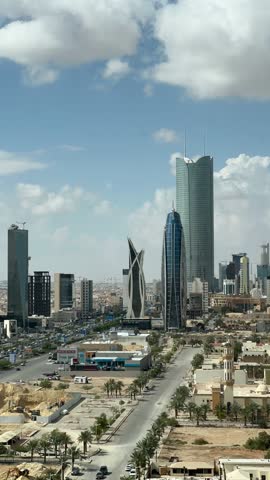 Discover the vibrant cityscape of Riyadh! Explore Saudi Arabia's capital with its mix of modern skyscrapers, historic sites, and cultural landmarks, capturing the essence of this dynamic city.