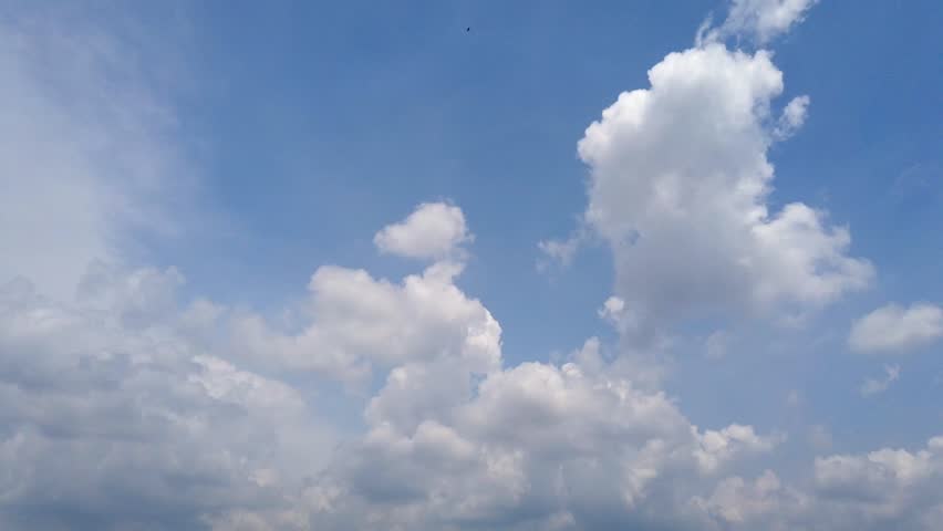 Time-lapse mesmerising cloud movement. HD