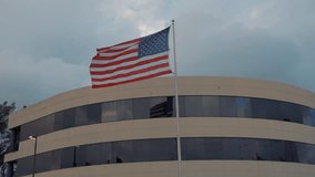 USA Flag Blowing in the Wind. American flag waving in front of Capitol Hill. American Flag in front of The White House. Freedom and Love in the USA. american presidential election - Powered by Shutterstock - Get 15% off with code: PIKWIZARD15