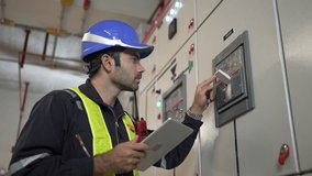 Engineer is working on the basement of high rise building. Engineering and utility system. - Powered by Shutterstock - Get 15% off with code: PIKWIZARD15