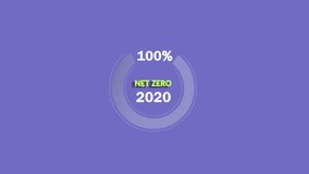 Net zero emissions.Net zero , carbon neutral concept. Net zero greenhouse gas emissions target. Climate neutral long term strategy with net zero icons isolated on blue background. - Powered by Shutterstock - Get 15% off with code: PIKWIZARD15
