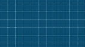 Blank blue sheet of paper with grid animation. Blueprint background animation. Blueprint concept for engineering. Grid graph pattern. Seamless loop animation - Powered by Shutterstock - Get 15% off with code: PIKWIZARD15
