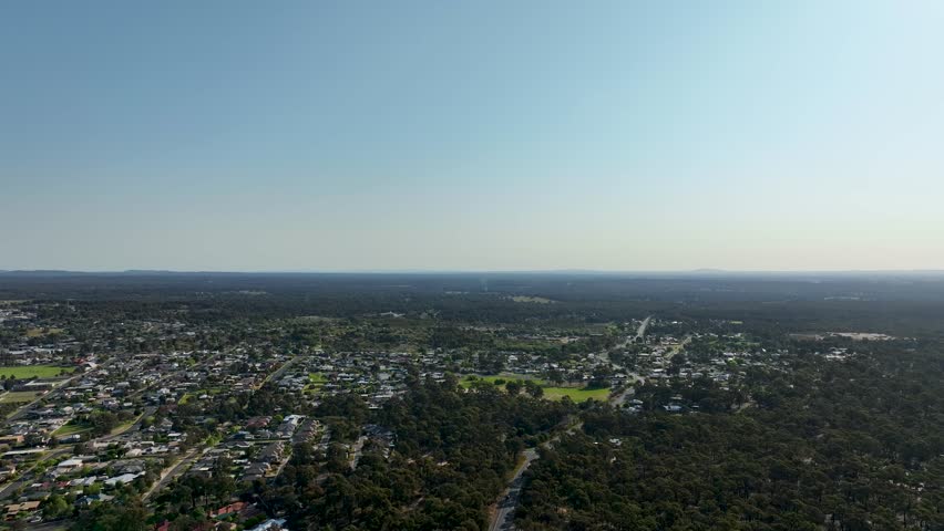Suburb view Bendigo, Victoria, Australia