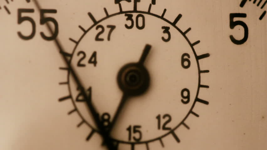 Old Stopwatch closeup (timelapse)