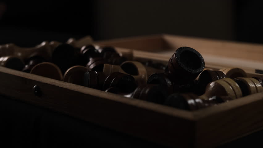 Chess is a great game.
The end of the game. A man puts pieces on a chessboard.
01.11.2024