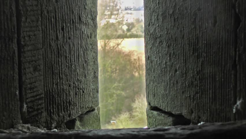 View from Castle Window -  Stafford Castle, Staffordshire, England
