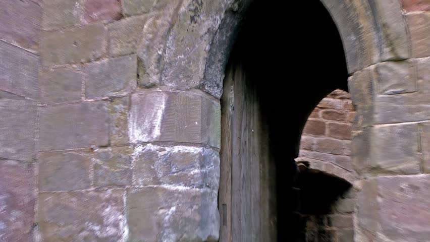 Old Castle Doorway - Stafford Castle, UK, (South Door) Stafford Castle,
