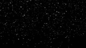 Falling snow animation. 4k transparent background with alpha channel. Large and small snowflakes swirling and falling to the ground. Winter, Christmas and new year. - Powered by Shutterstock - Get 15% off with code: PIKWIZARD15